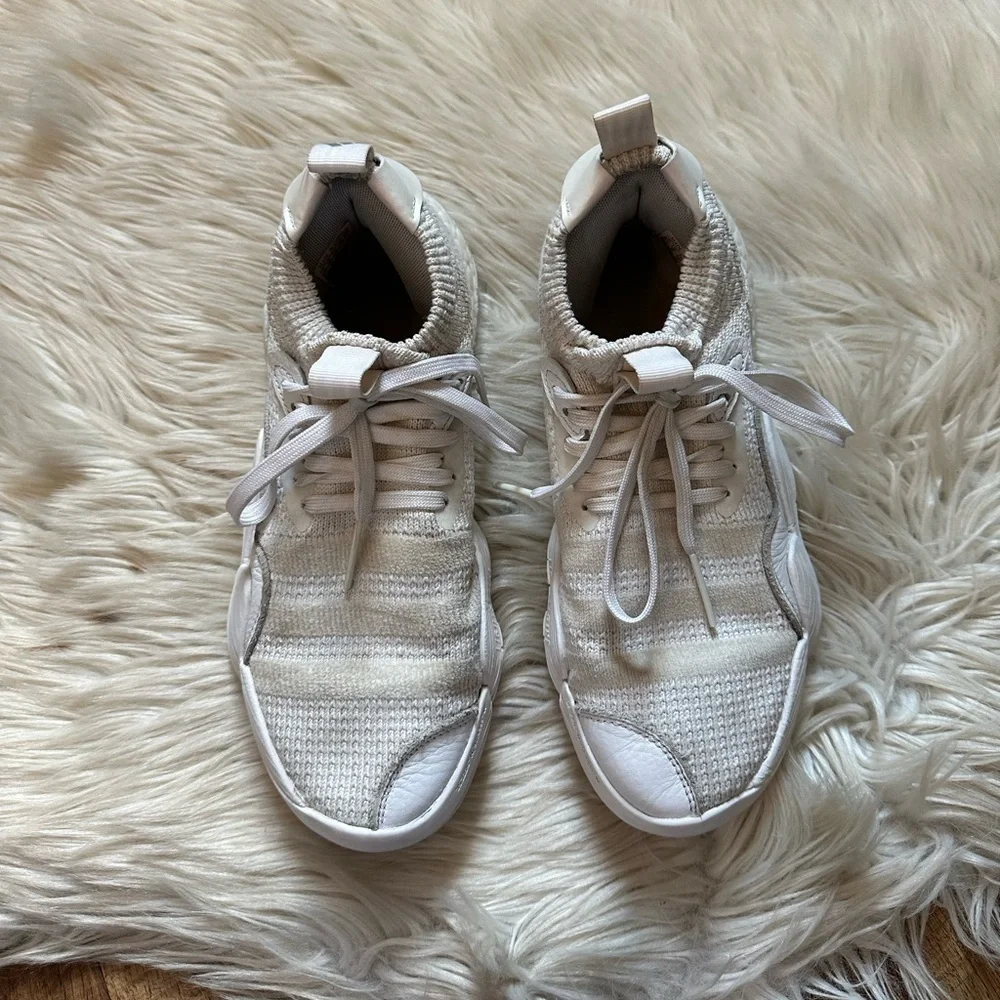 ADIDAS Trae Young 2.0 Triple White Sneakers